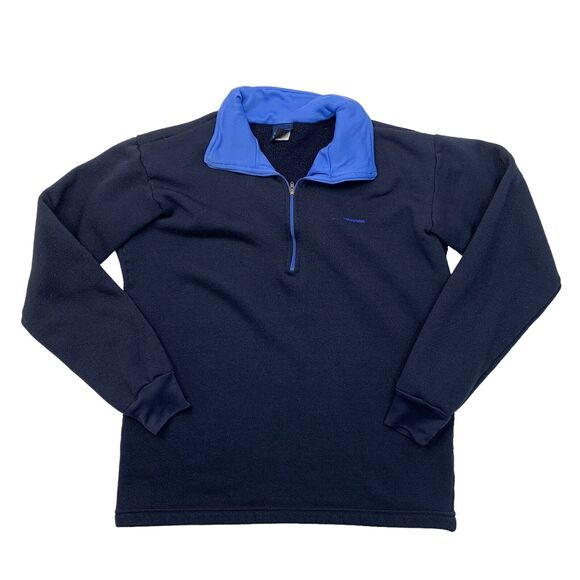 Vintage Patagonia Sweater Youth M Medium Capilene Fleece Quarter Zip Made in USA - Picture 1 of 9